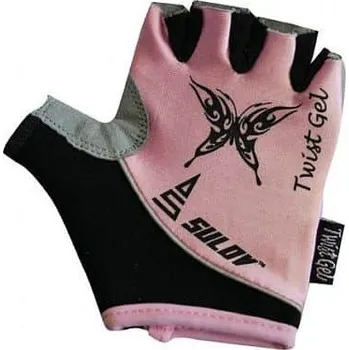Cyklistické rukavice Sulov Twist Gel pink Velikost oblečení: S