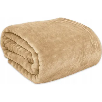 Prostěradlo Deka Bajon Home Textiles akryl 160 cm x 200 cm šedá