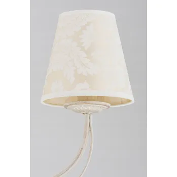 Stínidlo STÍNIDLO KUŽEL ALFA PRO LAMPU LUSTR KLASICKÉ ZLATÉ NA E14 16 CM