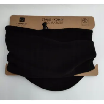 Nákrčník 124* CAMPUS Šála nákrčník fleecový ČERNÁ