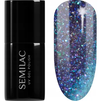 Přípravek na nehty Semilac hybridní lak 826 Virtual Blue 7 ml