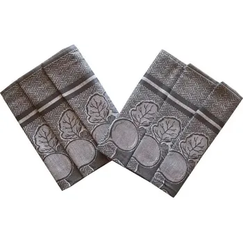 Utěrka Svitap JHJ Vysoce savá hadřík 50x70 cm šedá ředkvička 3 ks