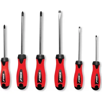 Dílna Sada šroubováků 6 ks, CrV stal DEDRA 06A093