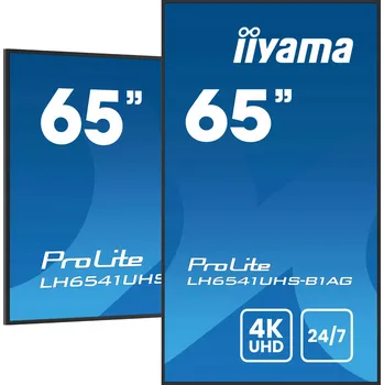 Monitor Iiyama LH6541UHS-B1AG LED monitor 65" 3840 x 2160 px VA