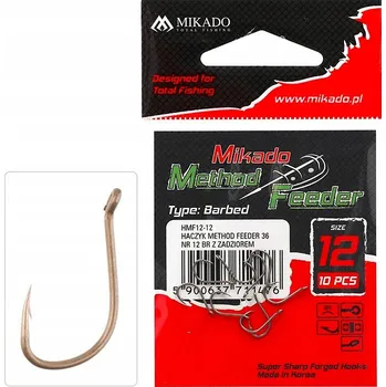 Rybářský háček Háčky zemní Mikado 36 10 ks