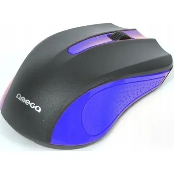 Myš Myš OMEGA optická 1600dpi USB černo-modrá (41787)