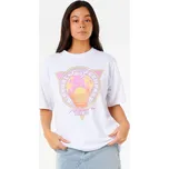 Tričko Rip Curl ES VEDRA HERITAGE TEE Optical White velikost L