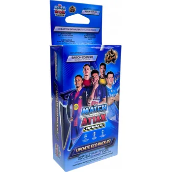 Sběratelská karetní hra FOTBALOVÉ KARTY TOPPS MATCH ATTAX Star Ballers UPDATE ECO PACK #2 2025/26