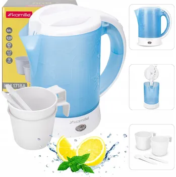 Rychlovarná konvice Rychlovarná konvice Kamille 1718B 600 W 0,6 l modrá