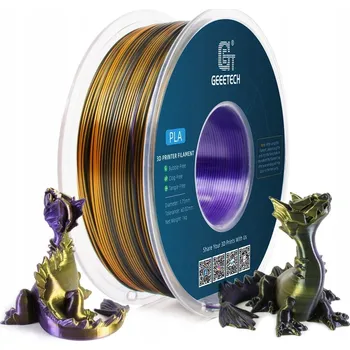 Filament Filament Silk PLA+ Geeetech 1,75 mm 1 kg, vícebarevný (Multicolor)