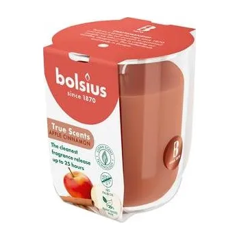 Svíčka Vonná parafínová svíčka Jablko se skořicí Bolsius 1 ks