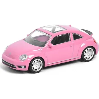 autíčko Volkswagen Beetle 2019 růžová 1:43 - Rastar VW Beetle - kovový model