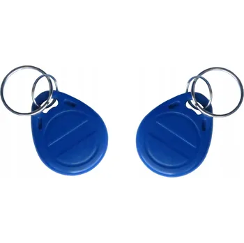 Přívěsek Na Klíče TAG RFID Unikátní 125kHz T5577 EM4305 programovatelná modrá 10 kusů