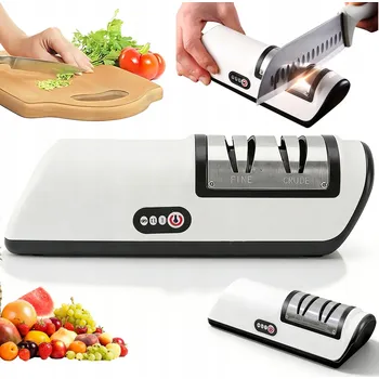 BROUSEK NA NOŽE DVOUSTUPŇOVÝ USB S HRUBÝM A JEMNÝM BROUŠENÍM