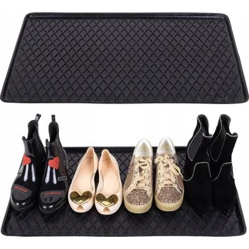 Gumová rohožka, hotová, 40 x 70 cm