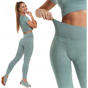 Dámské legíny Dámské legíny dlouhé s vysokým pasem bezešvé klasické MORAJ zelené S/M