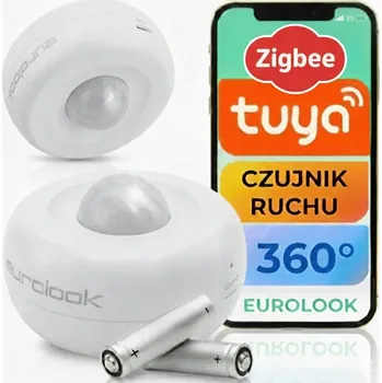 Pohybové čidlo Inteligentní Bezdrátový PIR Senzor 360° Zigbee
