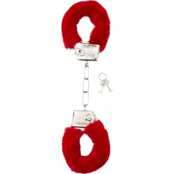 Plyšová pouta - Červená