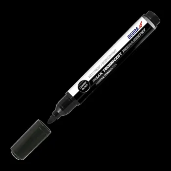 Technický permanentní fix DEDRA M89Z33 černý, kulatý hrot 1.5mm, 2ks
