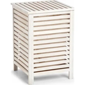 Koš na prádlo Volně stojící koš na prádlo Zeller 60 l bílý