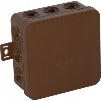 Elektroinstalační krabice Elektroinstalační krabice na omítku Viplast 85 x 85 x 41 mm