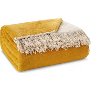 Prostěradlo Přehoz na postel Eurofirany bavlna 150 cm x 200 cm béžový