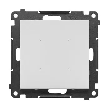 vypínač SIMON 55 SVĚTLE ŠEDÁ MATNÁ TLAČÍTKOVÝ OVLADAČ JEDNOTLIVÝ WIFI TEW1W.01/114