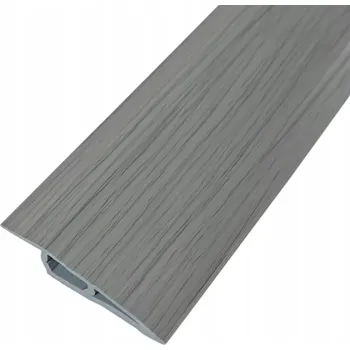 přechodová lišta Přechodová lišta PVC prahová Samolepicí Pásky Šedá 5 cm x 2 m