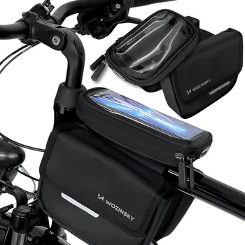 brašna na kolo Přední Cyklistická brašna Wozinsky WBB26BK 1,5 l