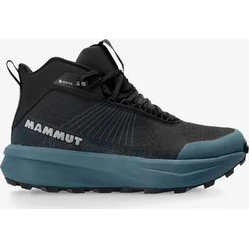 Pánská treková obuv Turistické boty Mammut Aenergy Mtn Mid GTX - black/dark strata 46 2/3