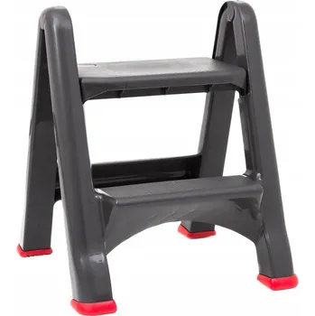 Žebřík Skládací žebřík Curver 2-stupňový protiskluzový do 150 kg