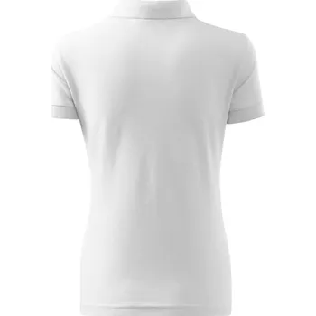 Dámské tričko Cotton polokošile dámská bílá XL