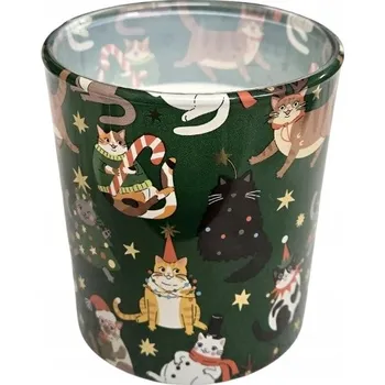 Svíčka Parafínová vonná svíčka ZIMNÍ LES Aril