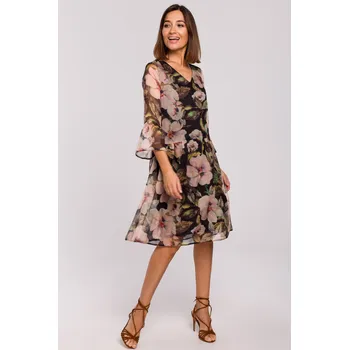 Dámské šaty Ležérní šifonové midi šaty Stylove , velikost XXL