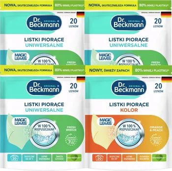 Aviváž Dr. Beckmann Ubrousky do praní univerzální svěžest 3x20ks + 1 balení