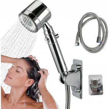 Sprchová hlavice Bedee Ruční sprchová hlavice 856, stříbrná