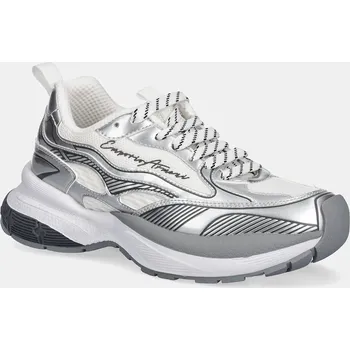 Dámská móda Sneakers boty Emporio Armani X3X238.XR388.00520 stříbrná SLV, EUR 39