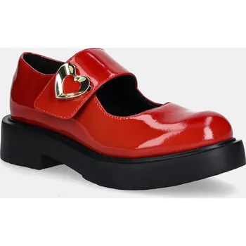 Dámské baleríny Kožené baleríny Love Moschino JA10114G1NIH0500 červená 33X, EUR 39