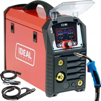 Svářečka Svařovací poloautomat MIG/MAG, MMA, TIG Ideal 25-200 A 230 V