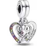 Přívěsek Pandora - Zlomená srdce přátelství 792239C01