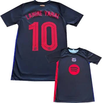 Fotbalový dres Barcelona YAMAL ČERNÝ 2026 Velikost: 146 cm (9-10 roky)