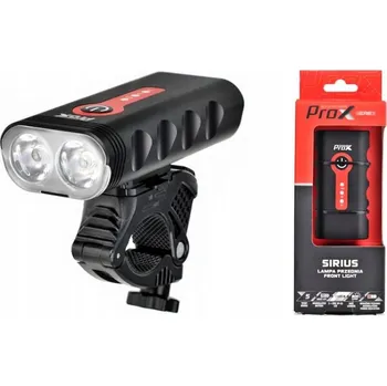 Cyklosvítilna Přední světlo na kolo Prox Sirius 2xXP-G3, 900 lm, 5200 mAh, USB-C