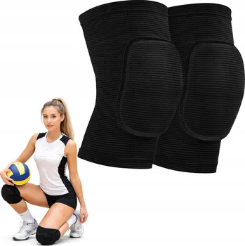 Chránič kolene Síťované chrániče kolen černé volejbal tanec vel. S