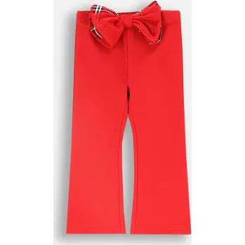 Dívčí Legíny Červené s Mašlí Velikost 086 Coccodrillo ZC4