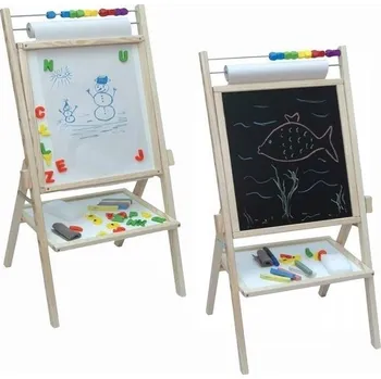 Křídová tabule, magnetická, stíratelná za sucha 3toysm 42 x 89 cm