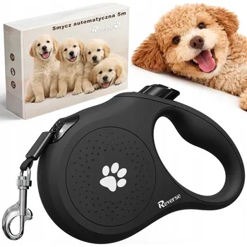 Vodítko pro psa STYLOVÉ SILNÉ VODÍTKO PRO PSA O HMOTNOSTI 25 KG, BLOKOVACÍ PÁSKA 5 METRŮ