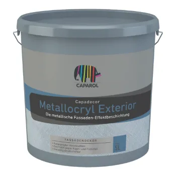 barva na zeď Caparol Metallocryl Exterior 5l