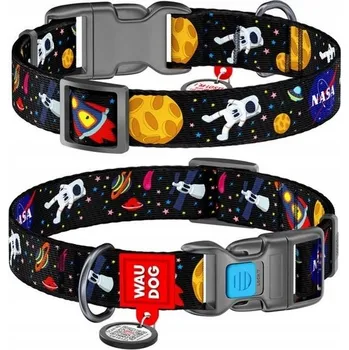 Obojek pro psa WAUDOG obojek nylonový NASA QR (25-35cm/1,5cm)