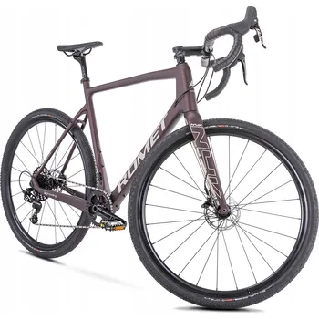 Jízdní kolo Gravel kolo Romet NYK, rám 58 cm, kola 28", hnědé