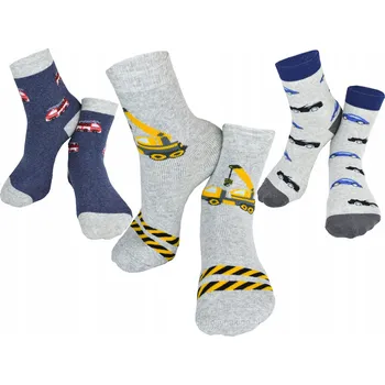 Pánské ponožky Sada 3 ks protiskluzových ponožky ABS TERRY, 27-30, balení po 3 kusech